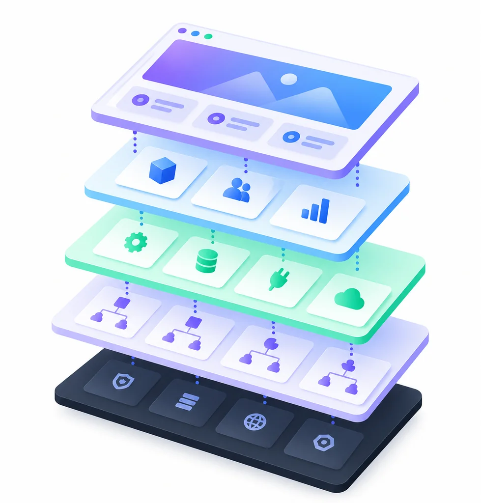 Illustration du plan du site