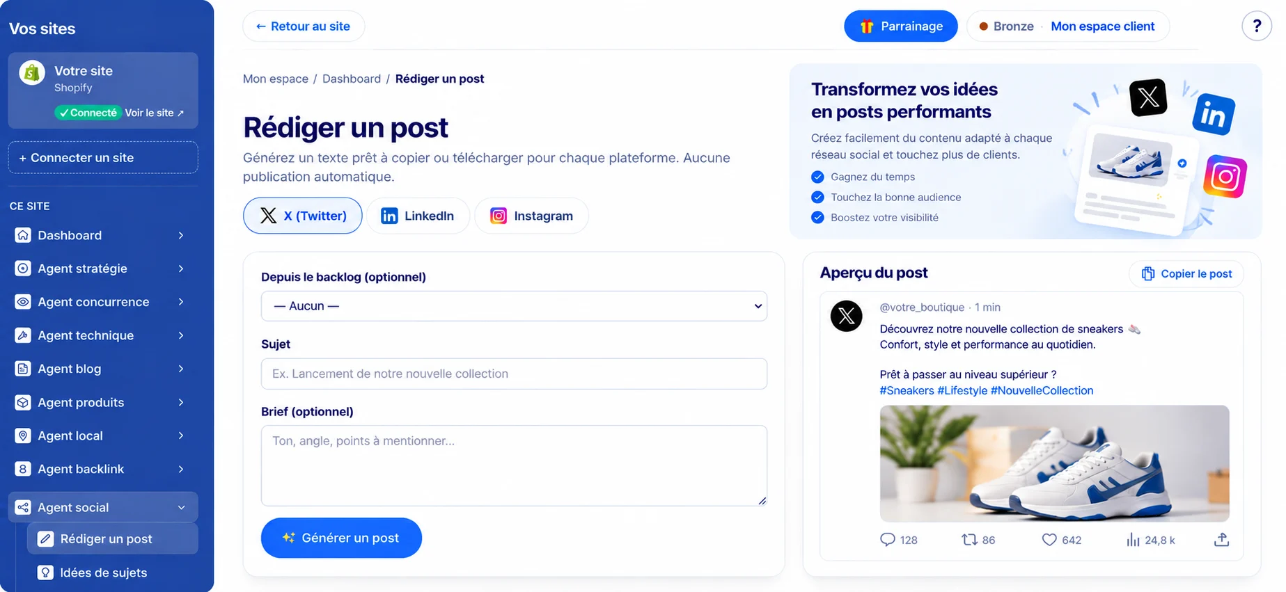 Semantikaa - Agent social